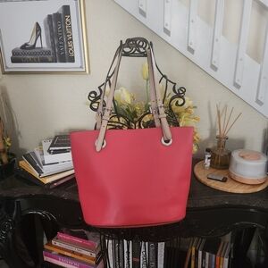 Michael Kors leather shoulder bag